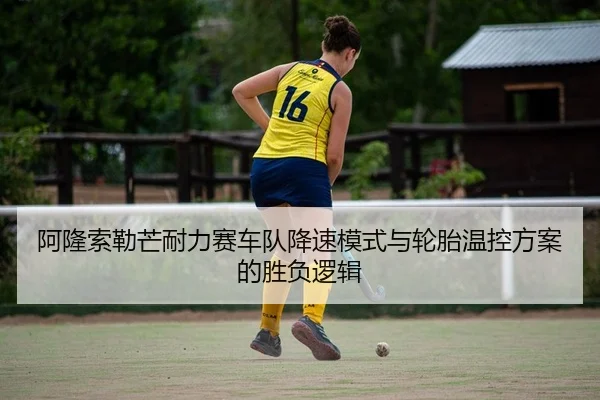 阿隆索勒芒耐力赛车队降速模式与轮胎温控方案的胜负逻辑